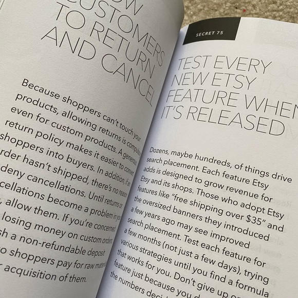 Etsy Secrets Book - Picture 2 of 3